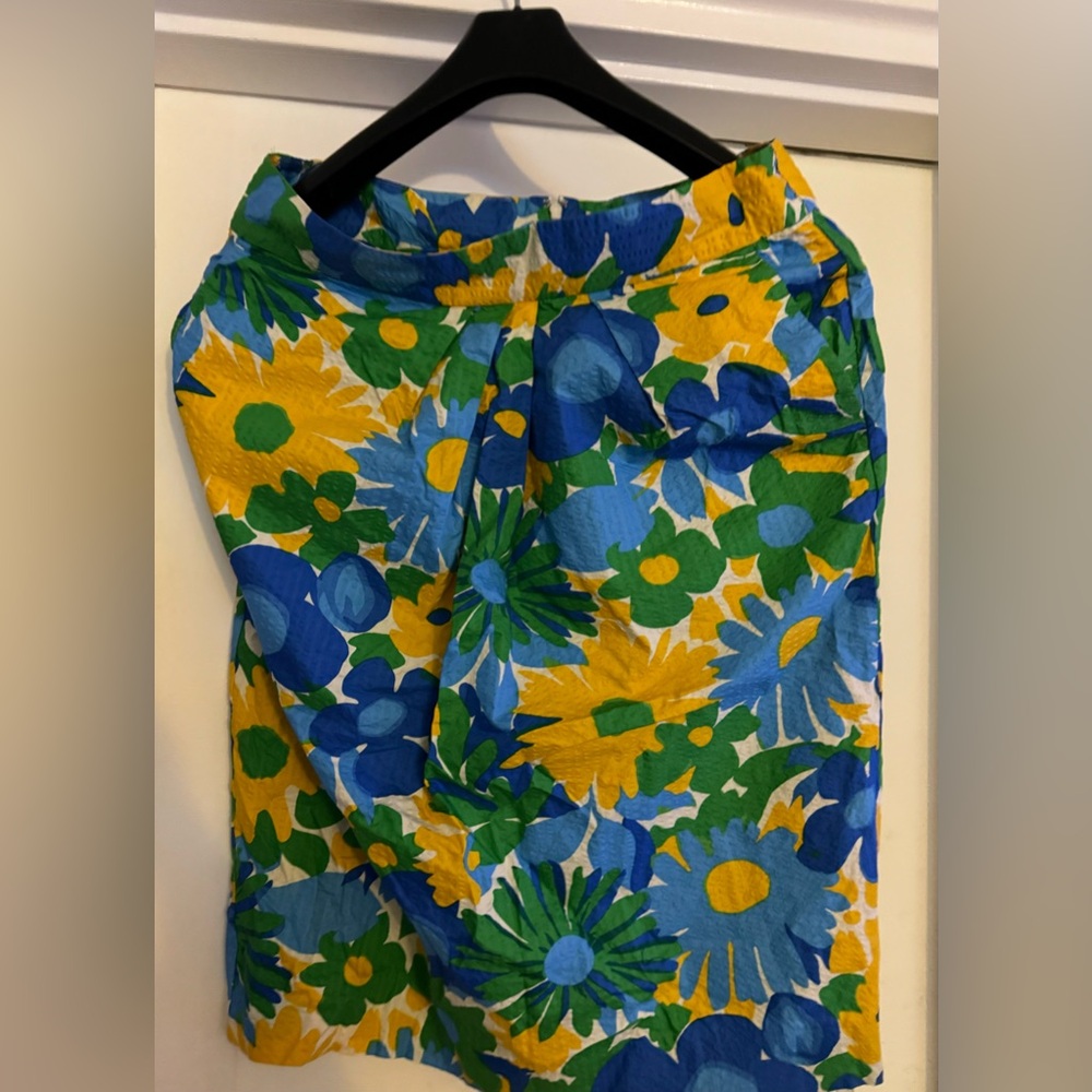 J Crew colorful skirt, great for the summer